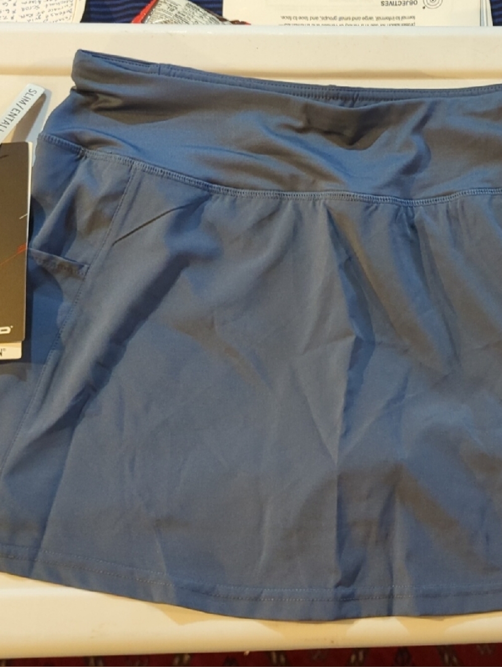 Head Performance Tennis Skort in Slate Blue